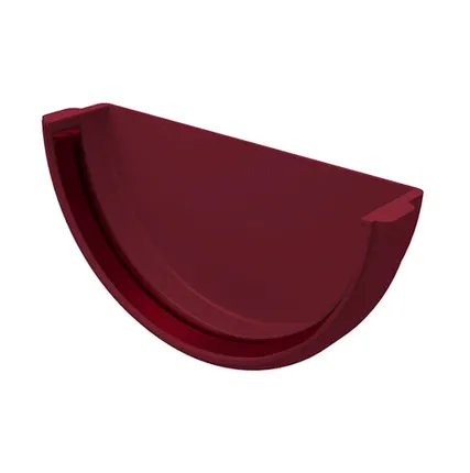 Фото №0 Заглушка желоба Классика 120 ПВХ Grand Line бордо (RAL 3005)