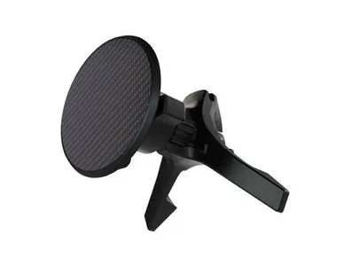 фото Автомобильный держатель "vlp" Carbon Mount Magsafe с беспроводной зарядкой, черный