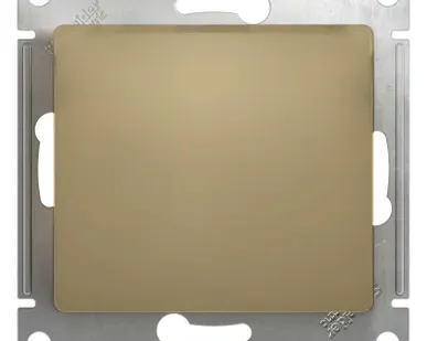 фото Выключатель 1-кл. СП Glossa 10А IP20 (сх. 1) 10AX механизм титан SE GSL000411