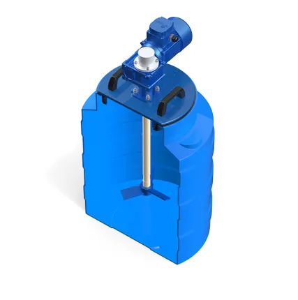 Фото №5 Емкость V 100 литров с лопастной мешалкой