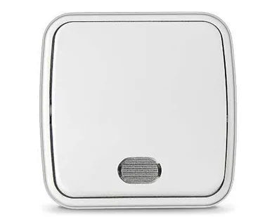 фото Выключатель 1-кл. ОП Электра 10А IP20 с подсветкой бел. Союз 0019