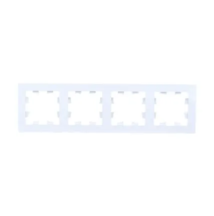 Фото №0 Schneider Electric Рамка 4-м AtlasDesign универс. белая ATN000104 Schneider Electric