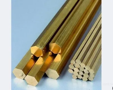 фото Шестигранник (пруток) латунный D=40 мм. ЛС59-1, Л63
