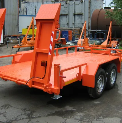 Фото №0 Прицеп для перевозки дорожно - строительной спец мини техники массой до 2,8 тонн