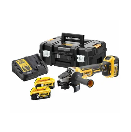 Фото №0 УШМ аккумуляторная DEWALT DCG405P3-QW