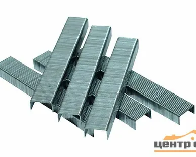 фото Скобы для степлера 8мм, тип 53, толщина 0,7 мм, 1000 шт, Stelgrit, закаленые