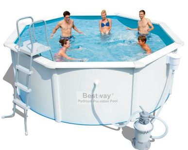 фото Стальной бассейн Bestway Hydrium Poseidon Pool 366x122 см 
56285