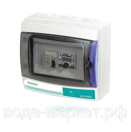 Фото №0 Панель управления фильтрацией Toscano ECO-POOL-B-230-D 10002580 (230В) с таймером, Bluetooth