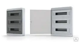 фото Щит ЩРH 40-54-1 Пластиковый белая дверь IP40 Tekfor