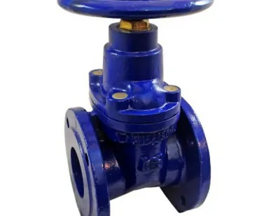 фото Задвижка чугун аналог МЗВ обрезиненный клин Ду 100 Ру16