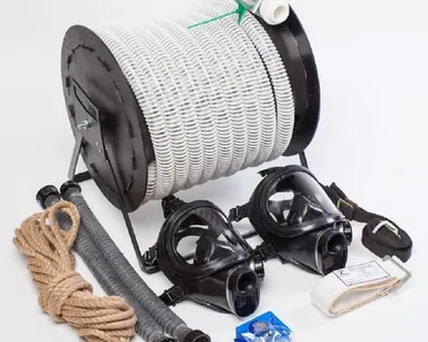 фото Противогаз шланговый ПШ-20РВ (ручная, шланг 20 м)