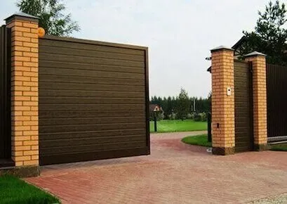 Фото №0 Откатные ворота