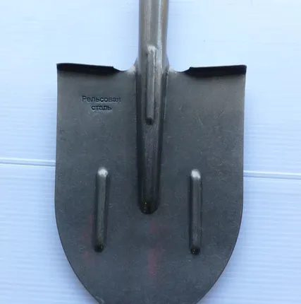 Фото №0 Лопата копальная остроконечная BOGGI (рельсовая сталь, 850 гр)