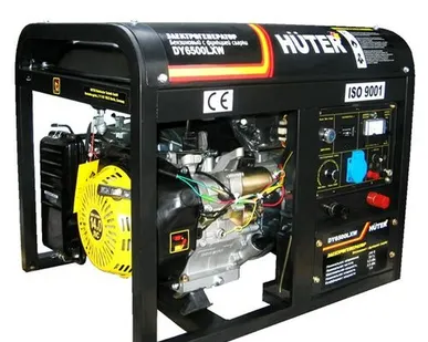 фото Huter Портативный бензогенератор HUTER DY6500LXW