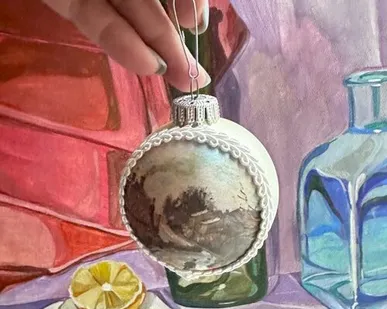 фото Елочная игрушка Wilma Krebs Design набор 4 шт Германия