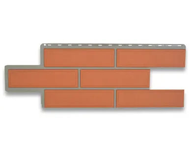 фото Фасадная панель (АП) "КАМЕНЬ Венецианский (терракотовый) 1250*450 мм (раб.размер 1000*430)