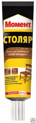 Фото №0 Клей "Момент" Столяр 125г в шоу боксе 36шт/уп (1251724)