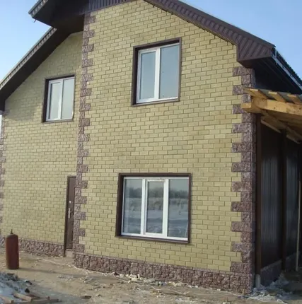 Фото №0 Фасадная панель "Силикатный кирпич"