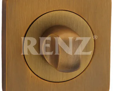 фото Сантехническая завертка к ручкам RENZ BK 02 SN/NP квадр. ник.мат/ник.блест