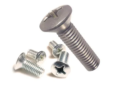 фото Винт с полупотайной головкой, DIN 966, оцинкованный