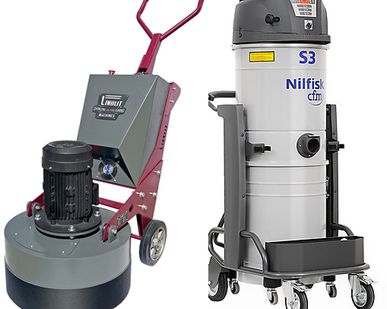 фото Комплект шлифмашина Linolit 550 и пылесос Nilfisk S3