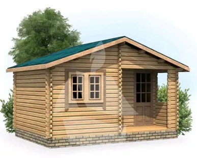 фото Хозблок 5.0 х 3.5 (2 в 1)