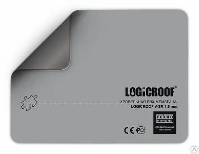 фото ПВХ мембрана ПВХ Logicroof V-SR 1,5мм мембрана серая 2 шт. 1x10 м 42