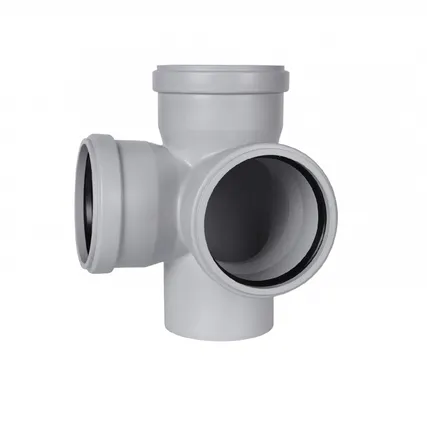 Фото №0 Крестовина двухплоскостная 110/110/110 (87.5°) для внутренней бесшумной канализации STOUT