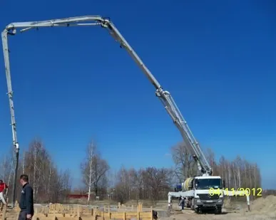 фото Аренда бетононасоса от 15 до 62 м