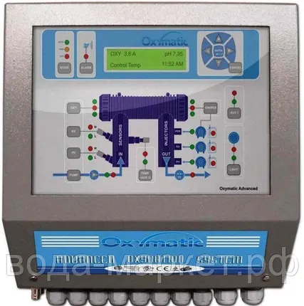 Фото №0 Станции обеззараживания воды без хлора OXYMATIC Smart plus 80 + PH + PER/CL