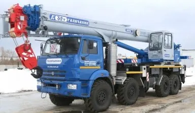 фото Услуги автокрана с водителем от 25 до 250т