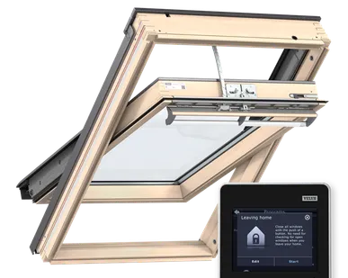 фото Окно мансардное VELUX PREMIUM INTEGRA c дистанционным управлением