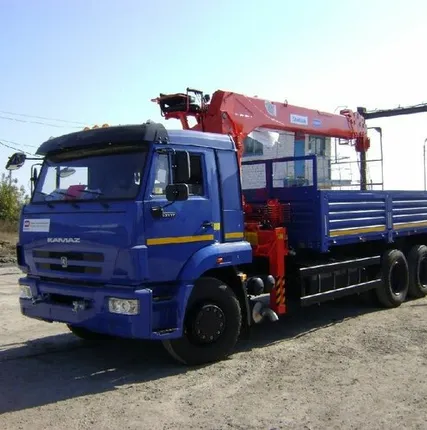 Фото №0 Аренда манипулятора стрела 7т