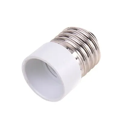 Фото №0 Переходник Е14-Е27, белый