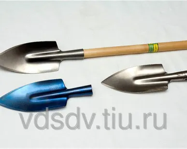 фото Лопата штыковая титановая малая (совок посадочный)