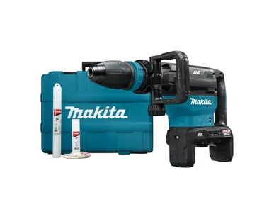 фото Молоток отбойный Makita HM002GZ03, XGT (40В*2, 20.9Дж, SDS-max, бесщ, без АКБ и ЗУ, кейс)