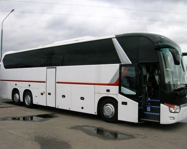 фото Ремонт туристических и пригородных автобусов King Long