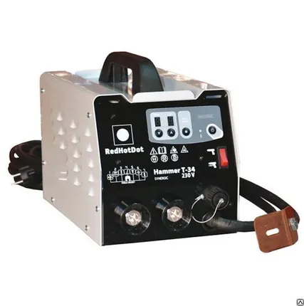 Фото №0 Споттер по стали HAMMER T-34, 2 пистолета, 220B, арт. 10314 RedHotDot