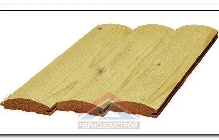 Фото №0 Блок-хаус хвоя (сорт АВ) 0,096х3,0 м (5шт/уп) хвоя Архангельск