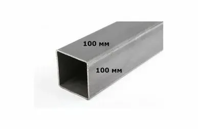 фото Профильная труба 100:100:3 мм