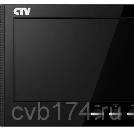 Фото №0 Комплект цветного видеодомофона CTV-DP1700 с экраном 7’’, встроенный источн