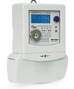 фото Счетчик эл. энергии 3ф. НЕВА МТ 314 1.0 AR E4BSR29 5/100А