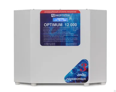 фото Стабилизатор напряжения Энерготех OPTIMUM+ 12000(LV)