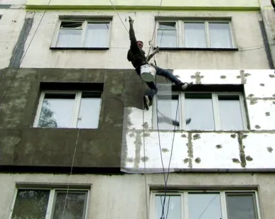 фото Утепление стены пенопластом снаружи