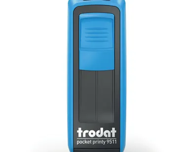 фото Печати-С 9511 TRODAT POCKET PRINTY КАРМАННЫЙ ШТАМП 38х14мм (Синий, Синий)