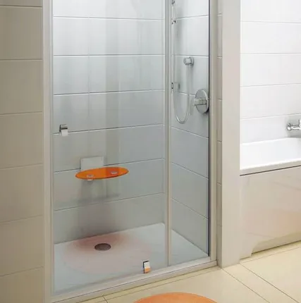 Фото №0 Душевая дверь Ravak Pivot PDOP2 120 сатин Transparent 03GG0U00Z1 Ravak