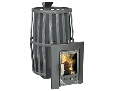 фото Печь-камин для бани Березка "Витязь"