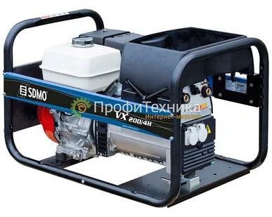 фото Генератор cварочный SDMO VX 200/4 H-S