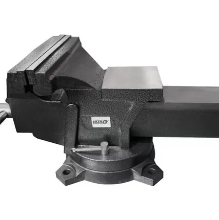 Фото №0 Тиски слесарные поворотные с наковальней Metal Master ТСПН125