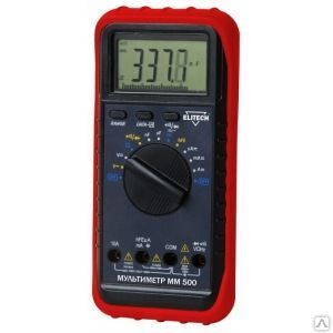 Фото №0 Мультиметр elitech мм 500